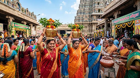 ஆடி கூழ் - Amman Temples Tamil Nadu
