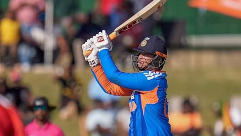 Vaibhav made Zimbabwe match 