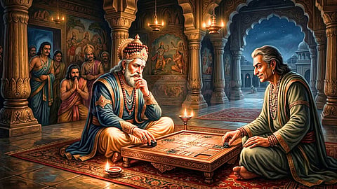 தர்மன் சூதாட்டம் - Yudhisthira Dice Game