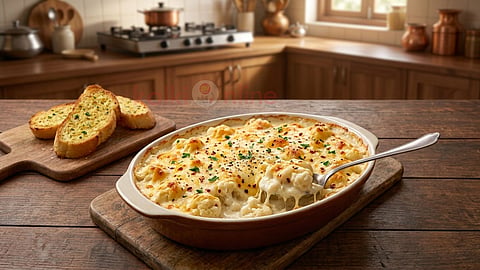 creamy cauliflower cheese காலிஃப்ளவர் சீஸ்