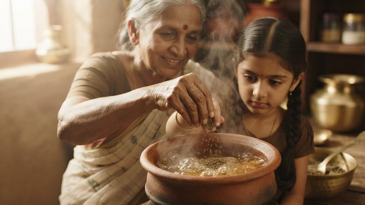 வயிறு உப்புசம் பறந்துபோகணுமா? பாட்டி வைத்தியம் சொன்ன அந்த மேஜிக் ஓம நீர்!