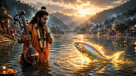 ஆன்மிகக் கதை | Narada and the Fish