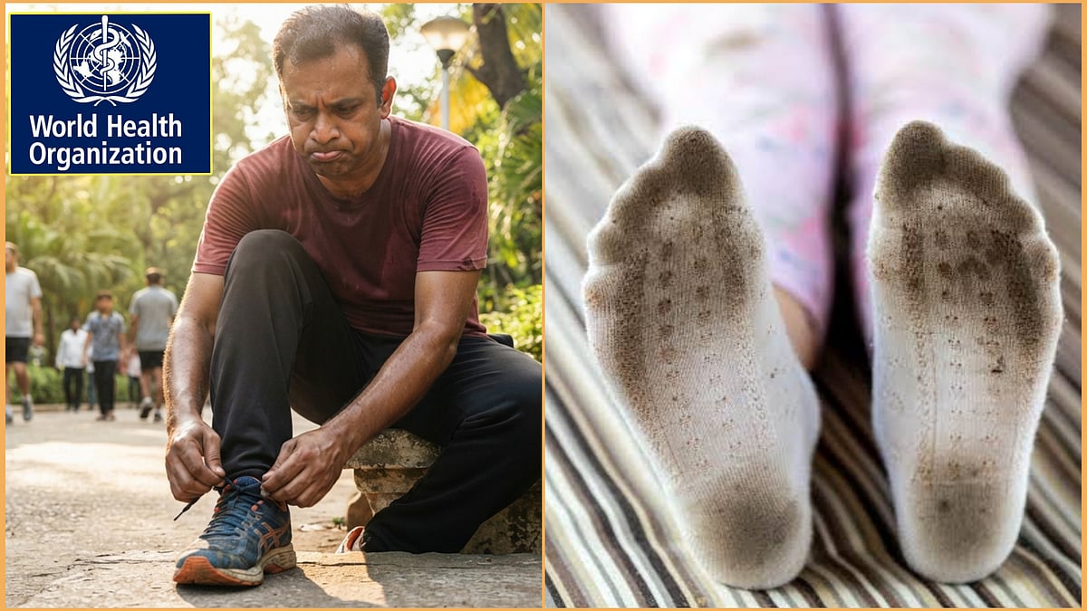 சுத்தமான சாக்ஸ் அணிய WHO எச்சரிக்கை