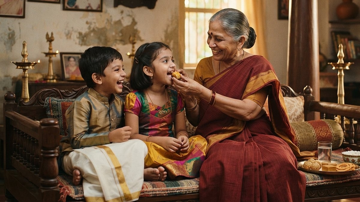 வயோதிகத்தின் கிரீடம்: பேரன் பேத்திகளுடன் மீண்டும் மலரும் மலர்ச்சி!