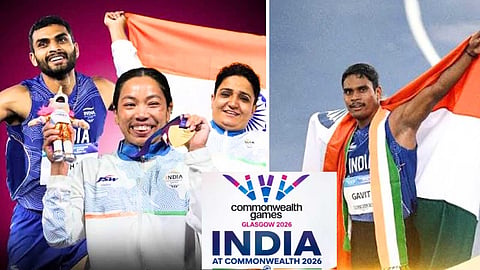 காமன்வெல்த் சாதனை - Commonwealth Games India