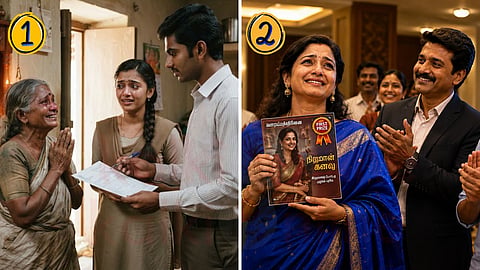 தமிழ் கதை | a old man with daughter and a woman with family