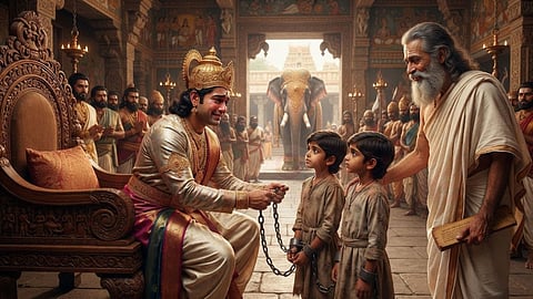 சிறுகதை | The Poet, King and two children