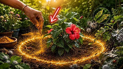 மஞ்சள் | Turmeric powder for plant protection