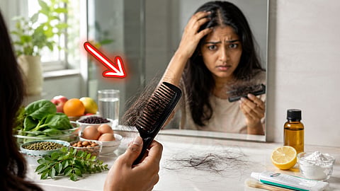 முடி உதிர்வு | Hair loss