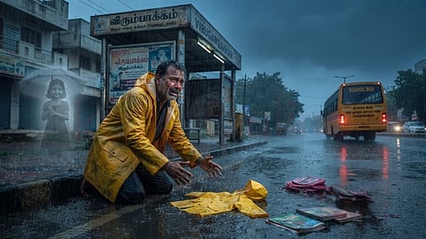 சிறுகதை | father sheds tears as he looks at his daughter's belongings