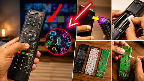 டிவி ரிமோட் fix remote at home
