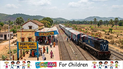 Portugal station sign Odisha