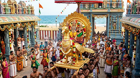 thiruchendur murugan temple - அறுபடை வீடு