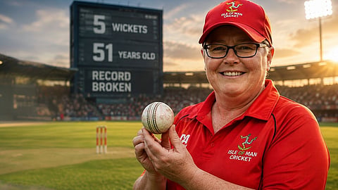 Female cricketer Joanne Hicks