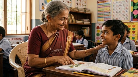 ஆசிரியர் தியாகம்