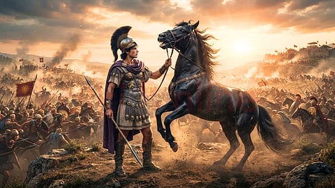 சரித்திரக் குதிரைகள் - Alexander Bukefalos