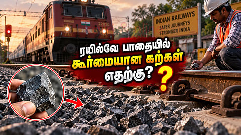 தண்டவாள கற்கள் Railway track stones