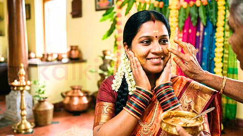 வளைகாப்பு அறிவியல் - Valaikappu benefits,