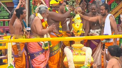 மீனாட்சி கோவில் கும்பாபிஷேகம்