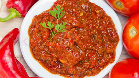 தக்காளி சட்னி - Tomato Chutney Recipe