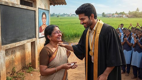 சிறுகதை | Teacher and students