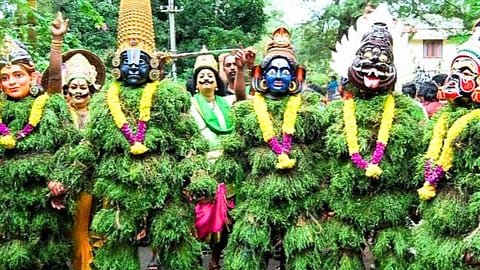 கும்மட்டிகளி நடனம் - Kummattikali Danc
