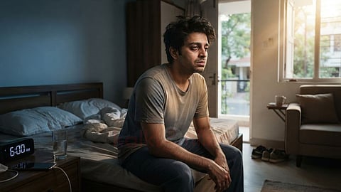 தூக்கமின்மை | A weary young man