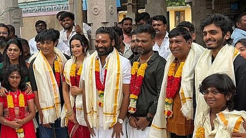 Dhanush film pooja
