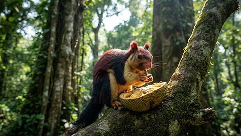 மலபார் பெரிய அணில் | Malabar giant squirrel
