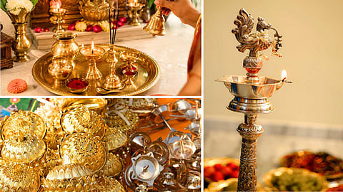 பித்தளை பாத்திரங்கள் - Brass Pooja Items,