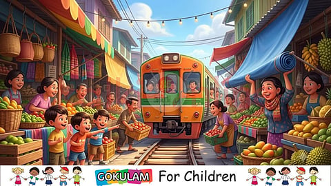 Maeklong Railway Market