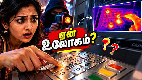 ஏடிஎம் விசைப்பலகை ATM metal keypad