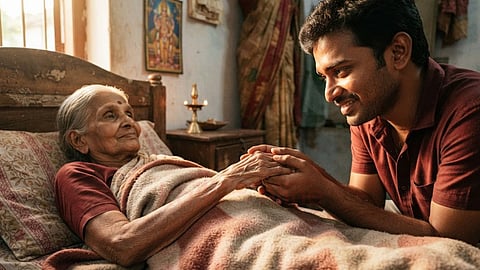 சிறுகதை | Mother and son