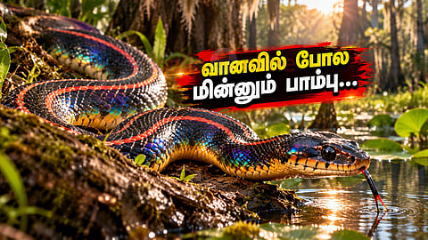 ரெயின்போ பாம்பு Rainbow snake facts