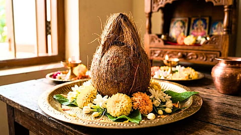 தேங்காய் குடுமி - coconut tuft significance
