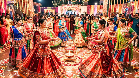 நவராத்திரி தாண்டியா - Garba Vs Dandiya,