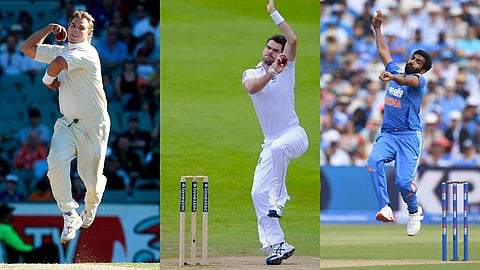 warne anderson Bumrah 