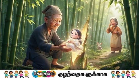 சிறுகதை | Moon Princess and her parents