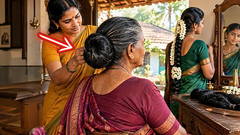 பாரம்பரிய கொண்டை | traditional hairstyles of Tamil Nadu