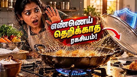சமையலறை குறிப்புகள் Splatter free cooking