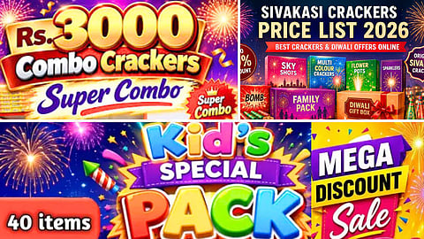 ஆன்லைன் பட்டாசு - Sivakasi crackers fraud,