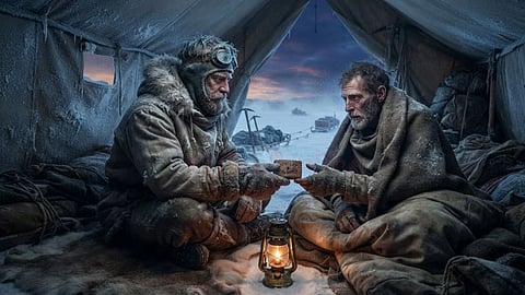பிஸ்கட் | Ernest Shackleton leadership