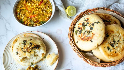 பட்டர் குல்சா - How To Make Kulcha
