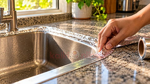 சமையலறை குறிப்பு Aluminium foil trick