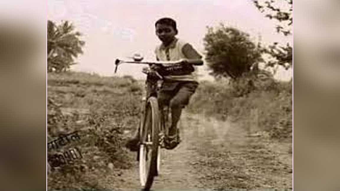 A lesson in perseverance taught by a bicycle!