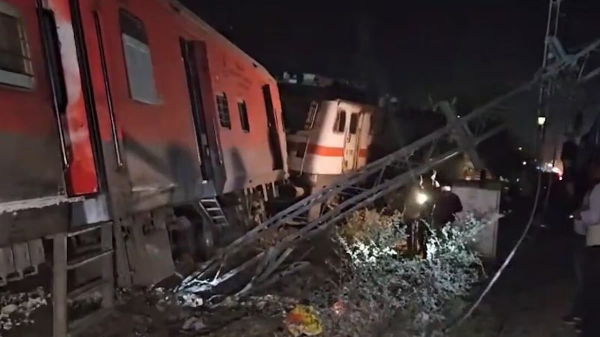 ராஜஸ்தான் அஜ்மீரில் தடம் புரண்ட ரயில்…அலறிய பயணிகள்! Train derailed in ...