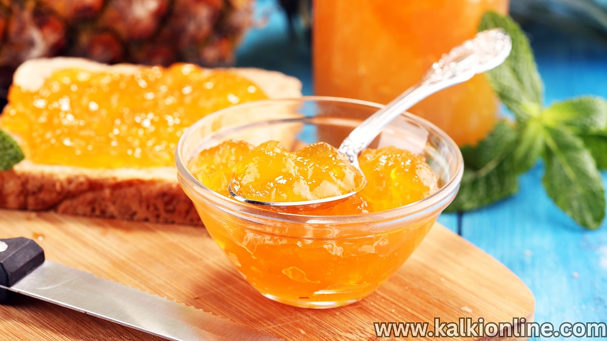 சூப்பரான சுவையில் பைனாப்பிள் ஜாம் வீட்டிலேயே செய்யலாமே! Delicious ...