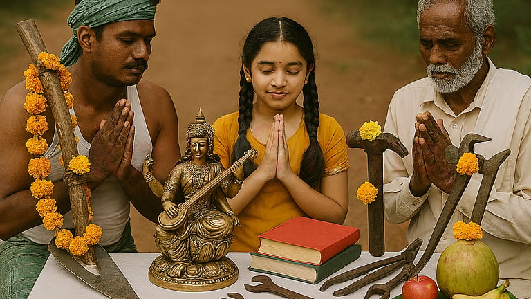 The Story of Ayudha Poojai and Vijayadashami