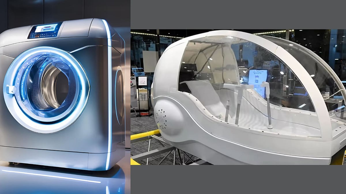 human washing machine: