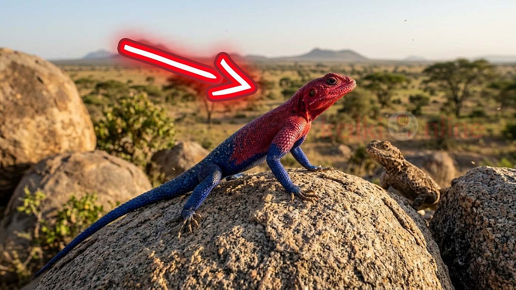 காதலியை கவர ஸ்பைடர்மேன் உடையில் சுற்றும் விசித்திர பல்லி! spiderman-lizard